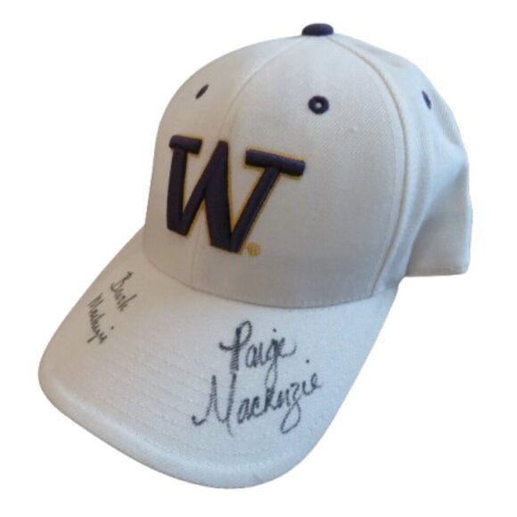 COLOSSEUM JUST SPORTS Washington Huskies Wool Blend Fitted Cap *Player Signed* - Picture 1 of 9